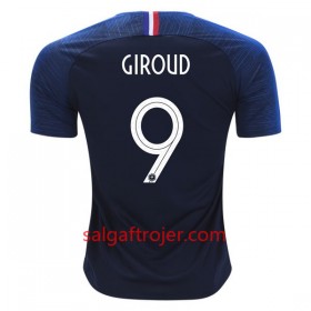 Frankrig Fodboldtrøjer Giroud 9 Hjemmebanesæt VM 2018